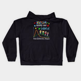 Autism Seeing World From Different Angles Kids Hoodie